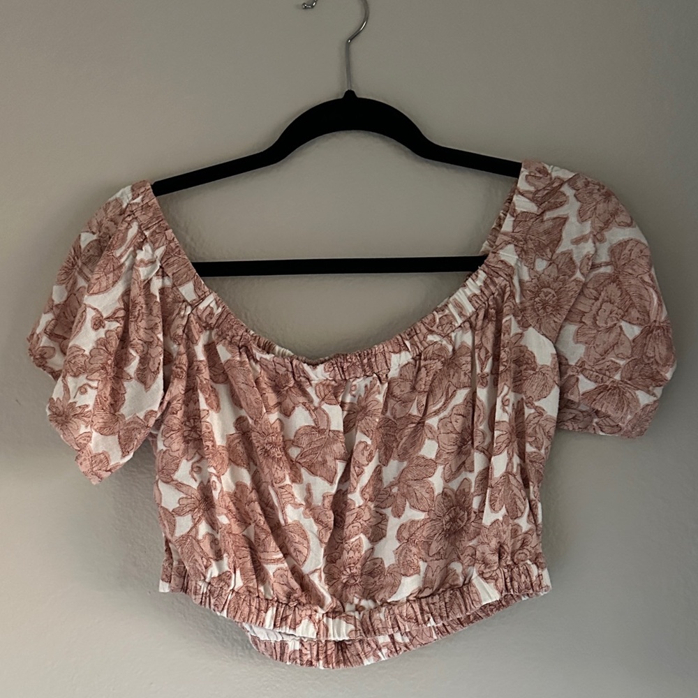 Floral Off Shoulder Top